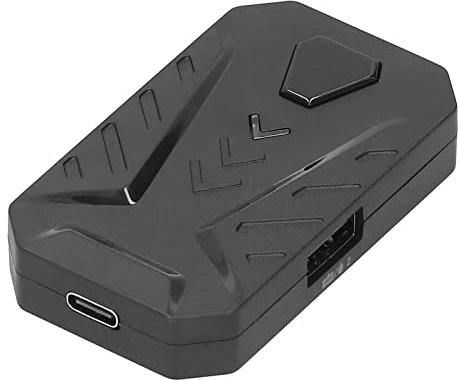 Game Controller Konverter mit Kostenlosen Einstell Knöpfen, Schnellerer Übertragungs Geschwindigkeit, Tastatur und Maus Adapter für Videospiel Konsolen Geeignet für PS3/PS4/PS5/Xbox360/Xbox One