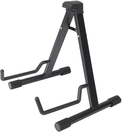 KINSMAN STANDARD SERIES ACOUSTIC GUITAR STAND BLACK (AGS25)