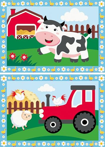 Ravensburger CreArt 23947 Peinture par numéros pour Enfants à partir de 7 Ans Motif à la Ferme