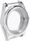 Aposous 39 Mm EdelstahlgehäUse Poliert Saphirglas Passend für NH35/NH35A NH36/NH35A Uhrwerk, Transparente RüCkseite