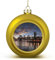 Weihnachtskugel-Ornamente, 4,1 cm, bruchsichere Weihnachtskugeln, New York Bridge, Weihnachtsbaumschmuck, hängende Kugeln für Weihnachtsbaum, Weihnachtsbaum, Anhänger für Urlaub, Hochzeit, Party, 1