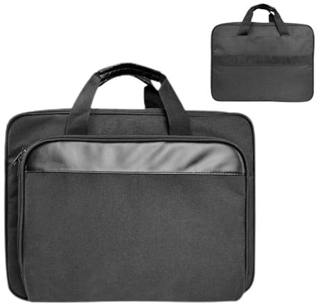 Custodia per stampante portatile | Custodia per computer portatile con grande capacità, Borsa per il trasporto imbottita per stampanti mobili, con tracolla e tracolla per trolley, pannolino per