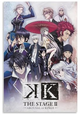 HUEAEHAHE K Project Anime3 Poster, Raum, dekoratives Leinwandposter, ästhetisches Poster, Druck, Wandkunst, Dekor-Poster, 60 x 90 cm, ungerahmter Stil