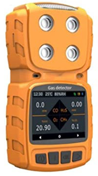 KONGMM Gasdetektor Gasmessgerät, PT40-SO2. Handheld-Diffusionsschwefeldioxidgasdetektor für Haus Büro