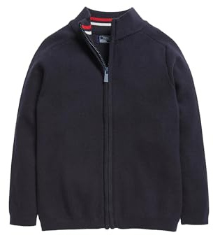 NEXT Jungen Standard Strickjacke mit durchgehendem Reißverschluss 98-176