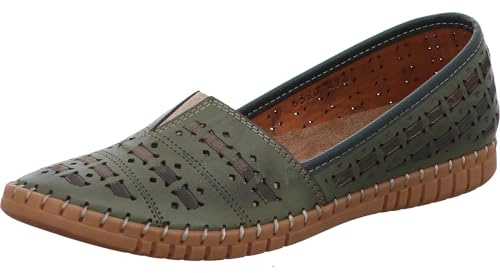 Gemini Damen Slipper grün