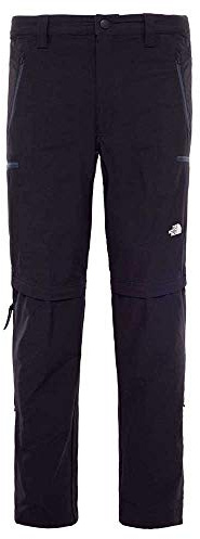 The North Face Herren Hose Exploration Convertible, TNF Black, 32 Short, T0CL9QJK3SHT32