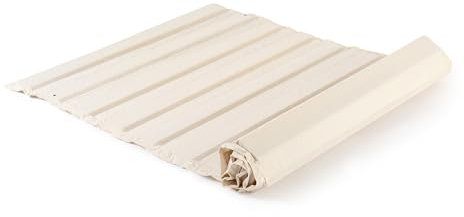 BioKinder Roll-Lattenrost Rollrost Lattenrost Bettrost und Matratzenschoner aus zertifiziertem Massivholz Erle im Baumwollbezug 90 x 200 cm