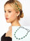 Yean Kopfkette, Haarschmuck, Bohemian-Stil, für Damen und Mädchen (grün)
