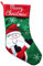 carol -1 Weihnachtsstrumpf Nikolaus Strumpf Nikolausstiefel Weihnachten Deko Christmas Stocking zum Befüllen und Aufhängen Personalisiert Stickerei Weihnachts-Strumpf Hängen Weihnachten Dekoration