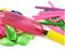 TOSSPER Ballonpumpe Manuelle Aufblasungspumpe Ballons Inflator Schwimmen Ring Blast Air Pump Party Festival Feiern Werkzeuge Zufällige Farbe