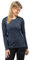 Jack Wolfskin Damen Sky Thermal L/S W Wander-Shirt, Night Blue, S