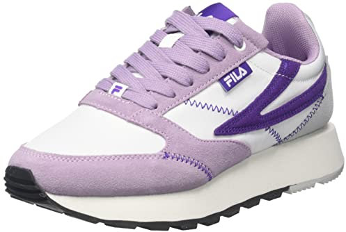 FILA Run Formation Wmn, Zapatillas Mujer, White Fair Orchid, 39 EU