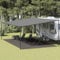 vidaXL Zeltteppich Vorzeltteppich Campingteppich Vorzeltboden Zeltboden Camping Teppich Wohnwagen Terrasse Outdoor 400x800cm Anthrazit HDPE