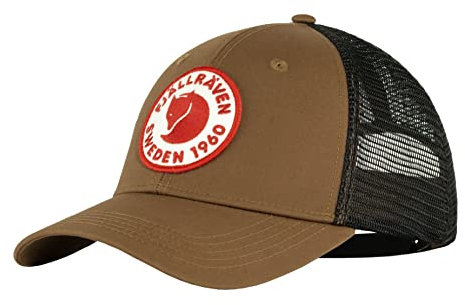 Fjällräven Unisex 1960 Logo Långtradarkeps, Timber Brown, L/XL
