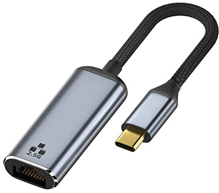 xiwai Cable USB 3.1USB-C tipo C macho a 2500Mbps 2.5Gbps GBE Gigabit Ethernet LAN adaptador para portátil