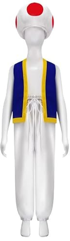 Lagusida Kröten-Kostüm für Erwachsene, Superbrüder, Cosplay, komplettes Set mit Hut
