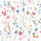 VEELIKE Tapete Blau Blumen Aquarell Weiß Blumentapete Vintage Tropische Blätter Tapeten Wohnzimmer Fototapete Schlafzimmer Romantik Mustertapete Möbelfolie Selbstklebend Folie Möbel 44.5cm×300cm