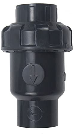 Clapet anti-retour - 1 clapet anti-retour en PVC I.D20~50 mm, clapet anti-retour général vertical et horizontal, raccords de conduites d'eau d'irrigation de jardin (taille : intérieur 25 mm) (taille