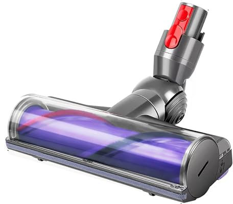 Detetap Direct Drive Quick-Release Motorhead Compatible with Dyson V7 V8 V10 V11 V15 Cleaner Brush Head for Dyson SV10 SV11 SV12 SV14 Replacement Parts Hardwood Floor Carpets