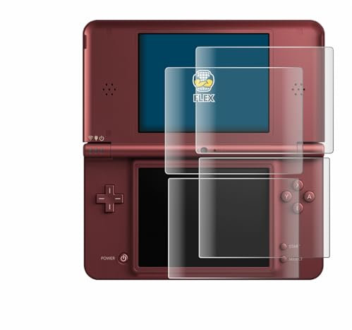 BROTECT Protector Pantalla Completa para Nintendo DSi XL (2 Unidades) 3D Curvo