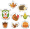 8 Stück Herbst Ausstecher Ausstechformen Set, Erntedankfest Keksausstecher, DIY Plätzchenausstecher, Ausstecher Halloween, Halloween Ausstechformen für Keks Backen