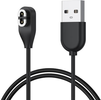 Vancle Charger for Shokz Charging Cable, Magnetic USB Charger compatible for Shokz OpenRun Pro,OpenRun,OpenRun Mini,OpenComm Bone Conduction Headphones, Aeropex AS800 (100cm (USB))