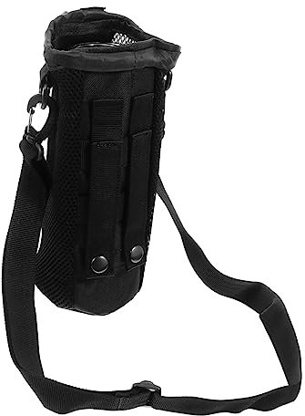 EXAOMBLE Portabotellas Aislante De Oxford Funda Para Botella De Agua Para Viajes y Senderismo Correa Ajustable y Duradera