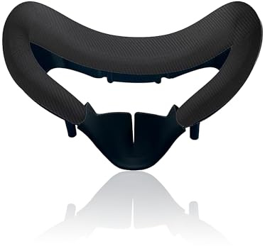 Haizusai Mount Kit Compatible with Valve Index Face Gasket 2 Pack - Ice Silk Washable Hygienic VR Cover for Valve Index Headset - High Breathability & Comfort Comes with Velcro