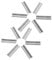 Kisangel 600Pieces Type Fencing Clips Durable Wire Staples for Animal Cages Heavy Duty Manual Repair Tool for Poultry Mesh Wire Fencing Sturdy Low Carbon Steel Clips