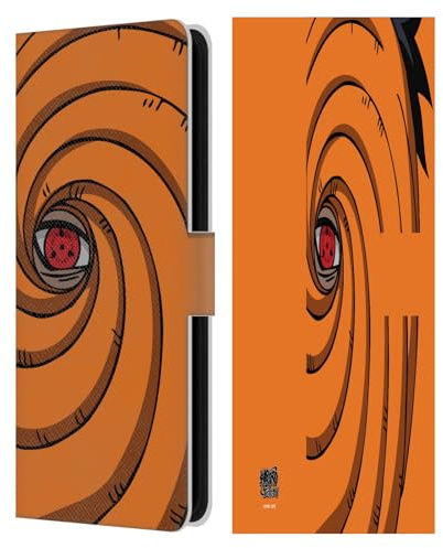 Head Case Designs Offizielle Naruto Shippuden Tobi-Maske Ikonisch Leder-Wallet-Hülle Kompatibel mit Samsung Galaxy S25 FE