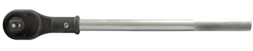 SW-Stahl 05950L Umschaltknarre 3/4 Zoll - Ratsche 500 mm - 1553 Nm - CrV | Profi Werkzeug Ratsche mit 24 Zähnen, Hebel-Umschaltung für Rechts- und Linkslauf, Einsatzarretierung und 50 cm Länge