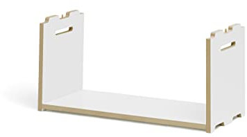 Tojo Hochstapler | modulares Regalsystem Verschiedene Module für Wandregal/Bücherregal/CD Regal | MDF Regal (weiß, Anbaumodul)