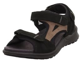 Legero Femme Siris Sandales à Petite Bride, Noir (Noir), 37 EU