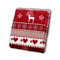 Unique Living - Winter - Fleece - Plaid - Kuscheldecke - 130x160 cm - Rot