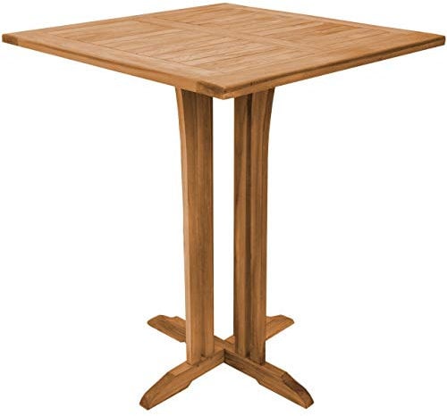 Bartisch Lucca eckig Teak Massivholz