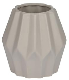 Homéa, Vase Cactus Etoile Céramique H27,5 cm Vert Foncé Jardin d'hiver