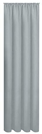 Gerster Marion Bio-Baumwoll-Vorhang 140 x 245 cm dunkelgrau