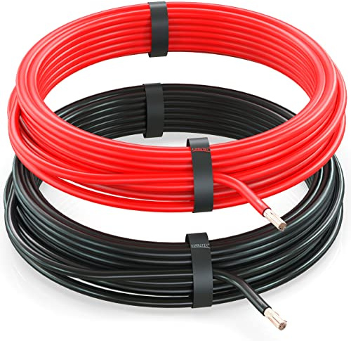 AUPROTEC Fahrzeugleitung 6,0 mm² Set 2 Farben à 25m FLRY-B als Ring