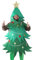 Costume da albero di Natale, unisex, per adulti, costume natalizio divertente, taglia unica