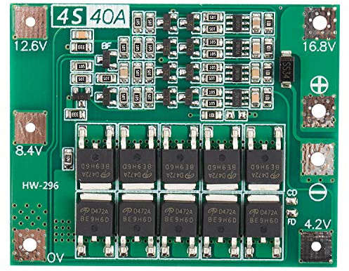 Pergakoff Protection Board Pcb Charger 18650 Lithium Battery 4S 40A for Drill Module 14.8V 16.8V Cell Module