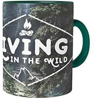 Urban Backwoods Living In The Wild Tasse Mit Spruch Kaffeetasse