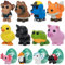Adopt Me! Mystery Pets – Serie 2–10 – Top-Online-Spiel – exklusiver virtueller Artikelcode enthalten – lustiges Sammlerstück für Kinder mit Lieblingstieren, ab 6 Jahren, 10 Stück