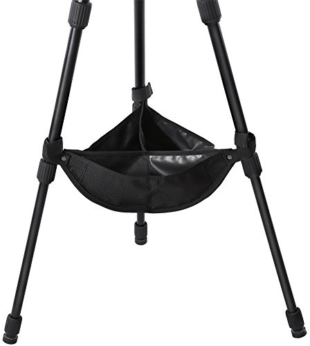 Akozon Stativ Stein Tasche, Haltbare Stativ Sandsack Gewichts Beutel Schwarz Stativ Stabilisator Stein Tasche für Fotografie Tackle Zubehör
