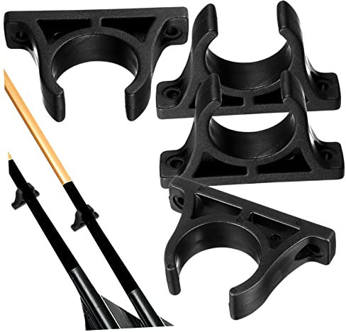 Garneck 4 Stück Regal-Bootspaddel-Befestigungsschnallen Bootszubehör Kajak-Paddel-Clips Bootspaddel-Schnallen Kanu-Paddel-Schnallen Kunststoff-Paddel-Befestigungsschnallen