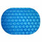EVOLUTION Solarplane Oval 737x360cm Light-Blue 300µm Erwärmung Solarfolie Isolierung Pool