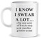 Perfect Mugs I Know I Swear A Lot You are A Cunt Mug Sarcastic Humour Rude Adult Gift for Friend Colleague Coffee Lover Love Hot Drinks Christmas Birthday Funny Secret Santa Men Tea Him Her