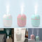 Mini Portable Humidifier for Bedroom & Car - USB Desktop Air Humidifier with Colorful Night Light & Essential Oil Diffuser