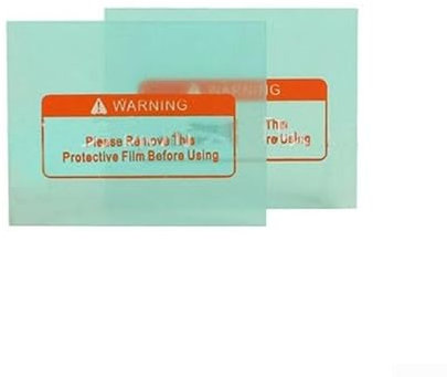 10 Stück transparente Schutzscheibe für Schweißhelme, Schutzplatte, transparente Schweißlinse, Schutzfolie, Schweißmaske (110 x 90 mm)