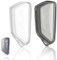 UBERMing Schlüsselhülle Transparent Autoschlüssel Hülle, 2 Stück Schlüssel Cover TPU Schlüsselgehäuse 3 Tasten Auto Schlüssel Silikon Cover für VW Lamando Teramon ID.4X ID.3 ID.6X Golf 8